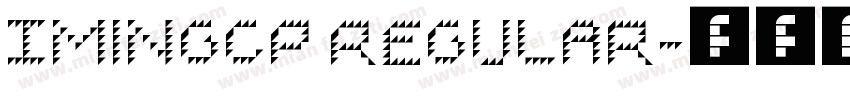 IMingCP Regular字体转换